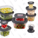 Rubbermaid Premier Easy Find Lids 20-Piece Food Storage Container Set, Grey | $26 | Amazon